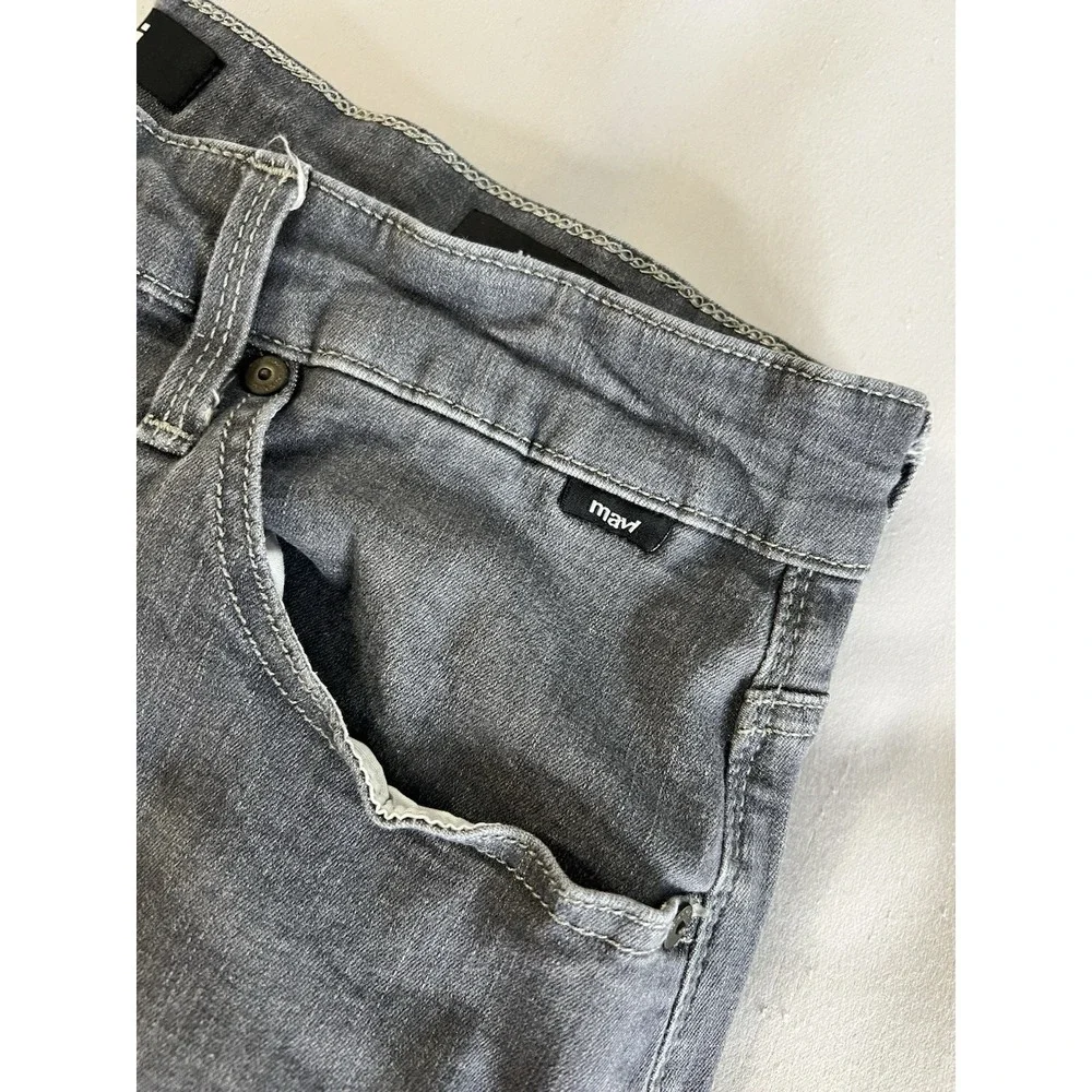MAVI Mens MATT‎ Relaxed Straight Leg Stretch Denim Gray Jean 36W X 29.5